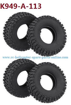 Wltoys 10428-A RC Car spare parts todayrc toys listing tire skin 4pcs