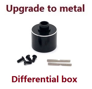 Wltoys 144001 RC Car spare parts todayrc toys listing upgrade to metal differential case