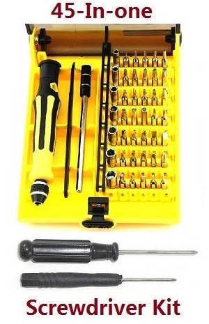 RC ERA C128 Sentry Wav RC Helicopter Drone spare parts 45-in-one A set of boutique screwdriver + 2*cross screwdriver set