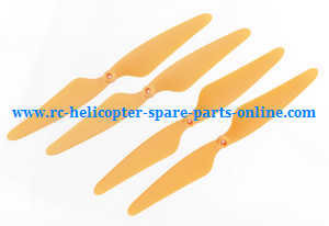 Hubsan H502S H502E RC Quadcopter spare parts todayrc toys listing main blades (Orange)
