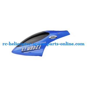 GT Model 9011 QS9011 RC helicopter spare parts todayrc toys listing head cover (Blue)