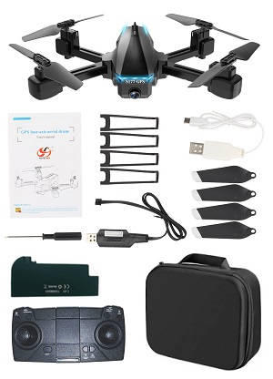 S177 GPS 2.4G WIFI camera RC drone with 1 battery and portable bag RTF